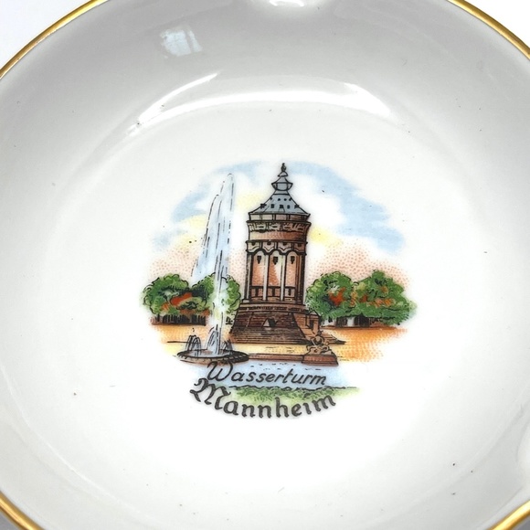 Vintage German Ash Tray, West Germany, Mannheim - Picture 3 of 4